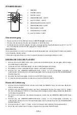 Предварительный просмотр 40 страницы Bigben PSED070250V W Operating Instructions Manual