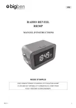 Bigben RR30P Instruction Manual preview