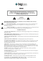 Preview for 21 page of Bigben RR45 User Manual