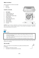 Preview for 10 page of Bigben TD012 Operating Instructions Manual