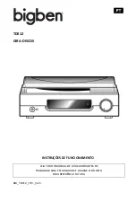 Preview for 25 page of Bigben TD012 Operating Instructions Manual