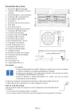 Preview for 4 page of Bigben TD103 Operating Instructions Manual