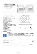 Preview for 40 page of Bigben TD103 Operating Instructions Manual