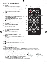 Preview for 71 page of Bigben THOMSON DS120CD Operating Instructions Manual