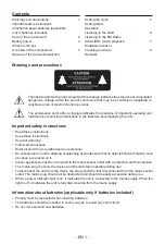 Предварительный просмотр 11 страницы Bigben TR24DAB Operating Instructions Manual