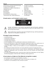 Предварительный просмотр 47 страницы Bigben TR24DAB Operating Instructions Manual