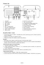 Предварительный просмотр 95 страницы Bigben TR24DAB Operating Instructions Manual