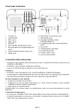 Предварительный просмотр 104 страницы Bigben TR24DAB Operating Instructions Manual