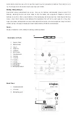 Предварительный просмотр 3 страницы Bigben TW5 Manual