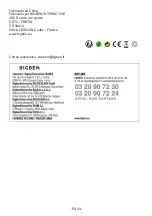 Предварительный просмотр 29 страницы Bigben VS1G Operating Instructions Manual