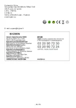 Предварительный просмотр 69 страницы Bigben VS1G Operating Instructions Manual