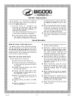 Preview for 29 page of BigDog diablo mp bac-vac Operator'S Manual