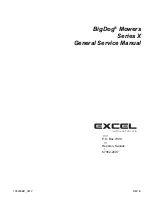 Предварительный просмотр 1 страницы BigDog Series X General Service Manual