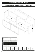 Preview for 1 page of BiGDUG newpo GLWC121 Manual To Assembly & Usage