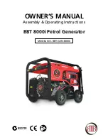 Предварительный просмотр 1 страницы Bigger Boyz Toyz BBT-GEN-8000i Owners Manual Assembly & Operating Instructions