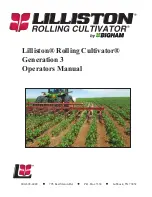 Preview for 1 page of Bigham Lilliston Rolling Cultivator Generation 3 Operator'S Manual