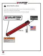 Preview for 8 page of Bigham Lilliston Rolling Cultivator Generation 3 Operator'S Manual