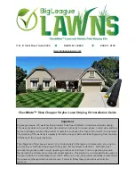 BigLeague LAWNS CheckMate Dixie Chopper Stryker Installation Manual preview