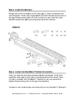 Предварительный просмотр 4 страницы BigLeague LAWNS Cub Cadet Pro Z 100 Mounting Instructions