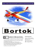 Preview for 1 page of BigPlanes Bortok User Manual