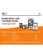 BigRoad DASHLINK DL-200 Installation Manual предпросмотр