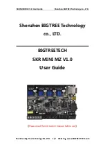 Предварительный просмотр 1 страницы BIGTREETECH SKR MINI MZ V1.0 User Manual