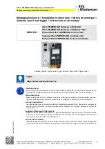 Предварительный просмотр 1 страницы bihl+Wiedemann BWU3593 Installation Instructions Manual