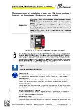 Предварительный просмотр 1 страницы bihl+Wiedemann BWU3683 Installation Instructions Manual