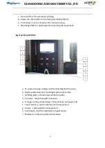 Preview for 10 page of Bihong Daily-Jet Operation Manual