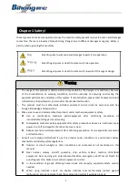 Preview for 3 page of Bihong Q-JET Operation Manual