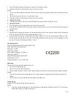 Preview for 3 page of Bijela HT2009 User Manual