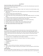 Preview for 1 page of Bijela Mini Crescent User Manual