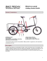 Bike Friday Mid-drive e-assist Getting Started Manual preview