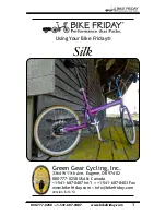 Предварительный просмотр 1 страницы Bike Friday Silk User Manual