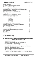 Preview for 3 page of Bike Friday tikit Manual