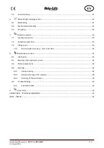 Preview for 3 page of Bike-Lift CU500-003 Use And Maintenance Manual