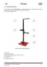 Предварительный просмотр 11 страницы Bike-Lift LEB-50 LIFT Use And Maintenance Manual