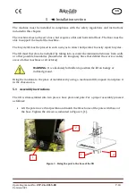 Предварительный просмотр 18 страницы Bike-Lift LEB-50 LIFT Use And Maintenance Manual