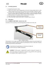 Предварительный просмотр 28 страницы Bike-Lift M516-001 Use And Maintenance Manual