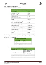 Preview for 13 page of Bike-Lift TWIN-ARMS MTA 516 Use And Maintenance Manual