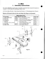 Предварительный просмотр 4 страницы Bike Max Exercise Bike Manual