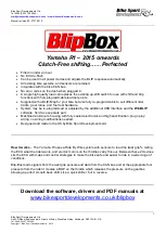 Предварительный просмотр 1 страницы Bike Sport Developments Blip Box-Pro Manual