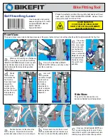 Preview for 1 page of Bikefit 7050112 Quick Start Manual