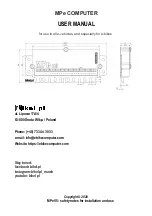 Предварительный просмотр 1 страницы bikel MPe V5 User Manual