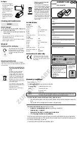 Preview for 2 page of bikemate JY-7023 User Manual