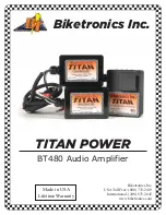 Предварительный просмотр 1 страницы Biketronics TITAN Manual