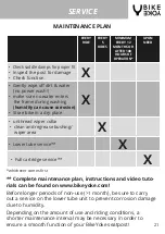 Preview for 21 page of BikeYoke DIVINE SL Manual