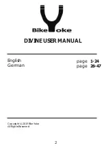 Preview for 2 page of BikeYoke Divine User Manual