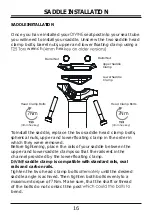 Preview for 16 page of BikeYoke Divine User Manual