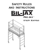 Bil-Jax PRO-JAX Safety Rules And Instructions preview